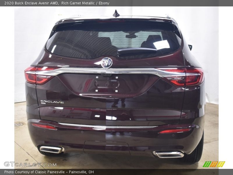 Rich Garnet Metallic / Ebony 2020 Buick Enclave Avenir AWD