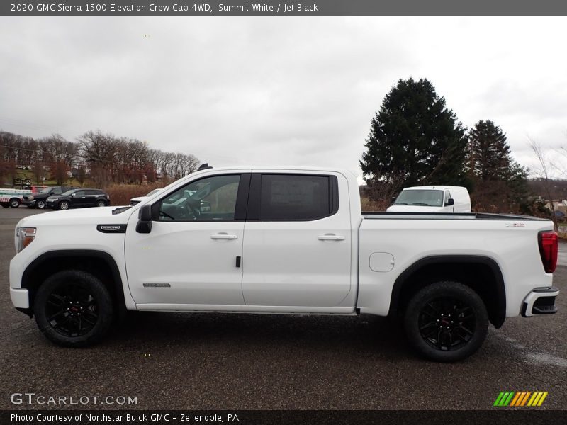  2020 Sierra 1500 Elevation Crew Cab 4WD Summit White
