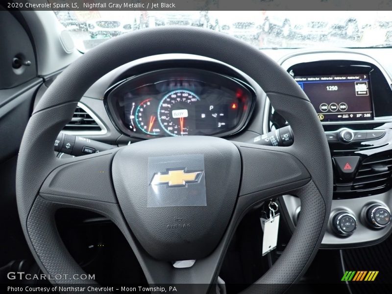 Nightfall Gray Metallic / Jet Black 2020 Chevrolet Spark LS