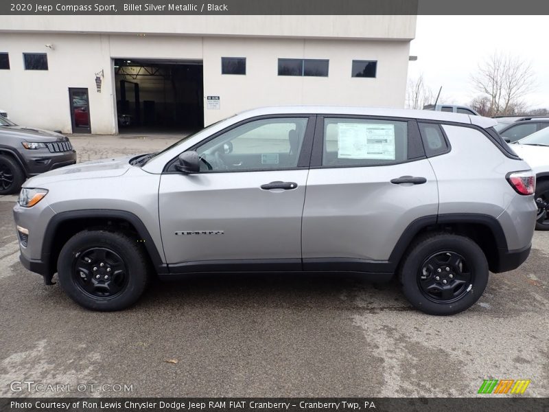 Billet Silver Metallic / Black 2020 Jeep Compass Sport