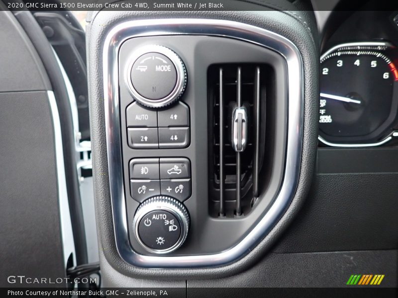 Controls of 2020 Sierra 1500 Elevation Crew Cab 4WD