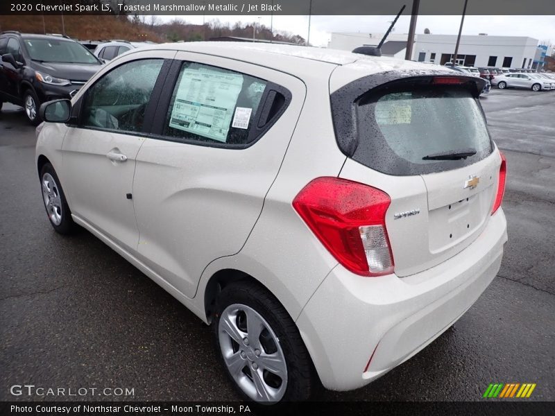 Toasted Marshmallow Metallic / Jet Black 2020 Chevrolet Spark LS