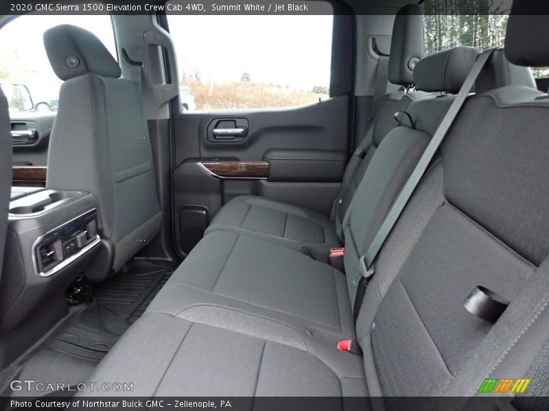 Summit White / Jet Black 2020 GMC Sierra 1500 Elevation Crew Cab 4WD