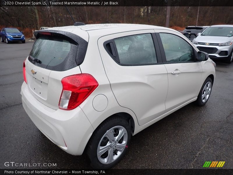 Toasted Marshmallow Metallic / Jet Black 2020 Chevrolet Spark LS