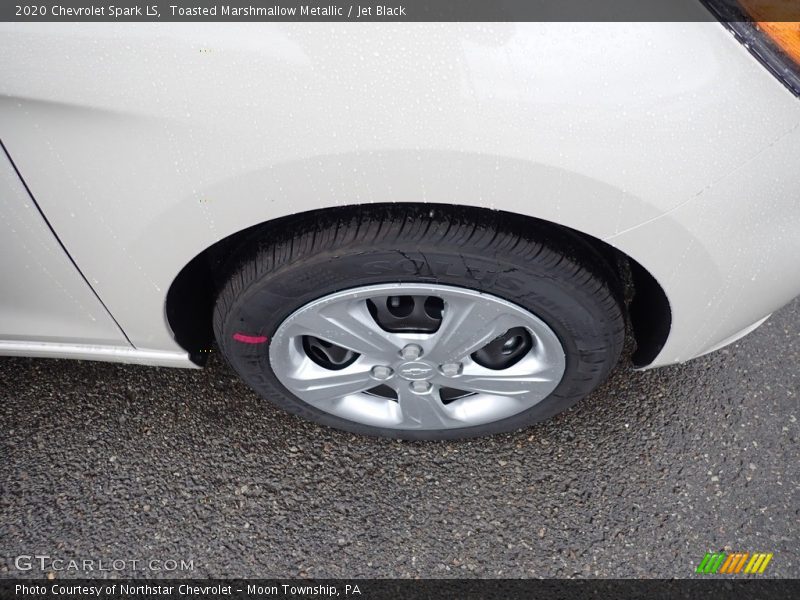 Toasted Marshmallow Metallic / Jet Black 2020 Chevrolet Spark LS