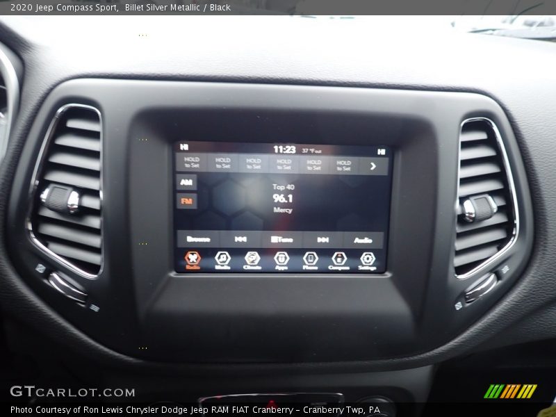 Billet Silver Metallic / Black 2020 Jeep Compass Sport