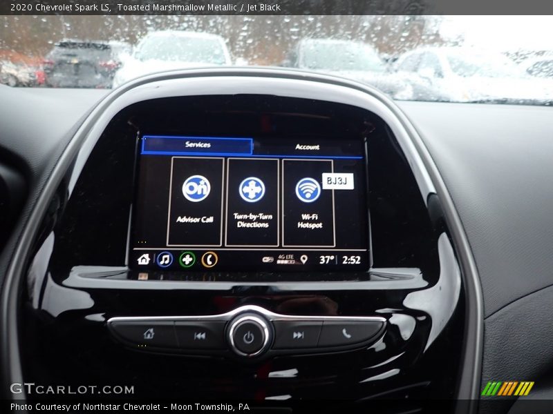 Toasted Marshmallow Metallic / Jet Black 2020 Chevrolet Spark LS
