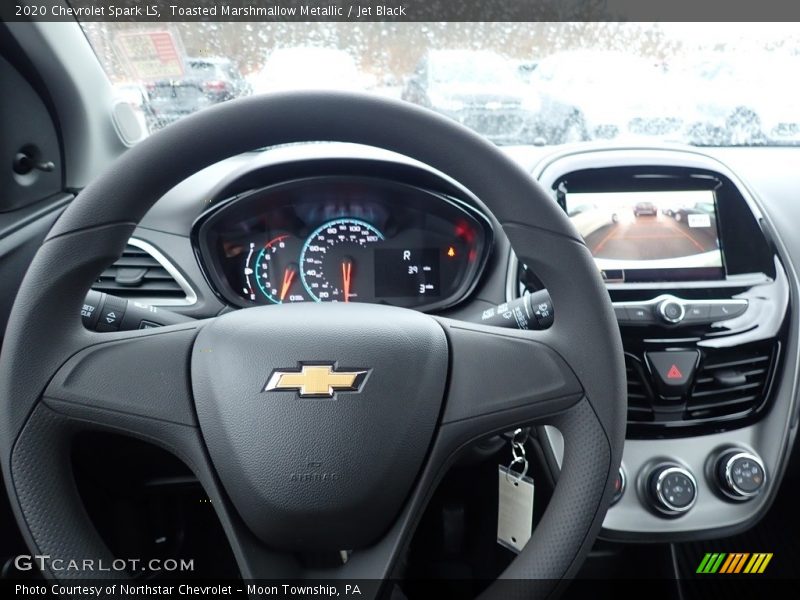 Toasted Marshmallow Metallic / Jet Black 2020 Chevrolet Spark LS