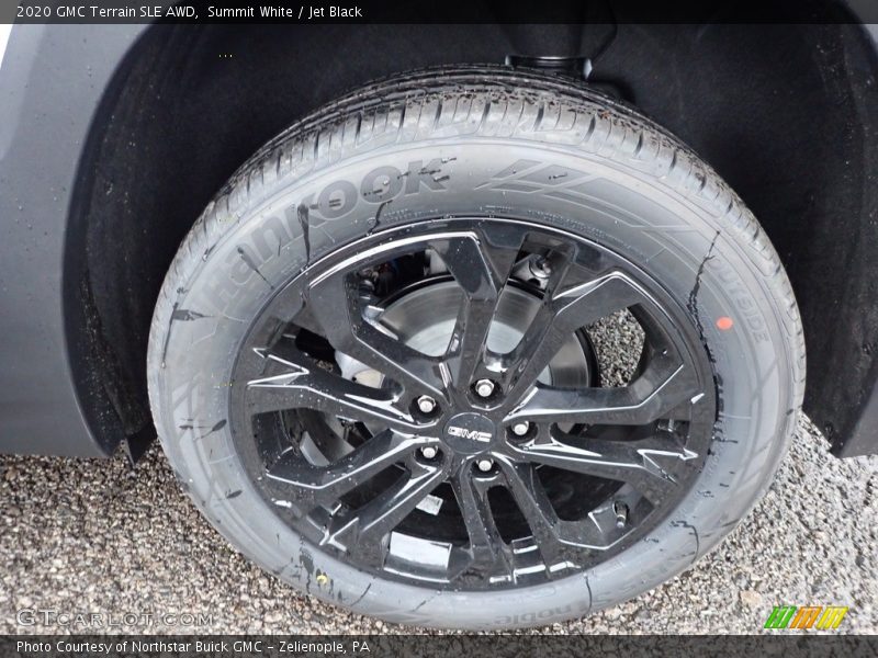 Summit White / Jet Black 2020 GMC Terrain SLE AWD