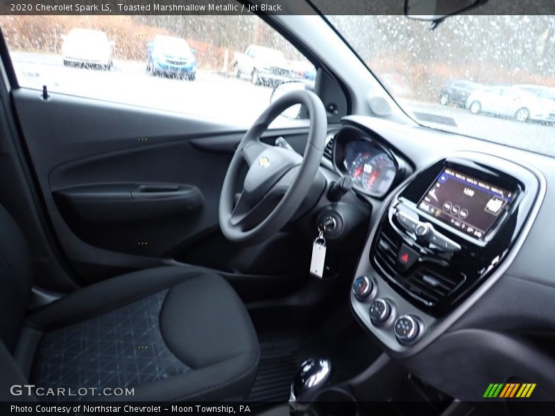 Toasted Marshmallow Metallic / Jet Black 2020 Chevrolet Spark LS