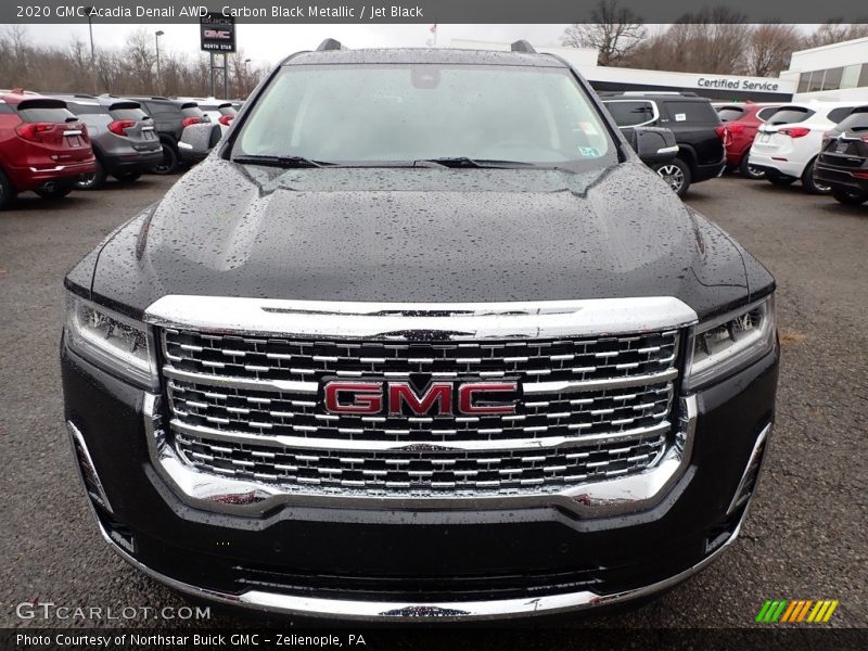 Carbon Black Metallic / Jet Black 2020 GMC Acadia Denali AWD