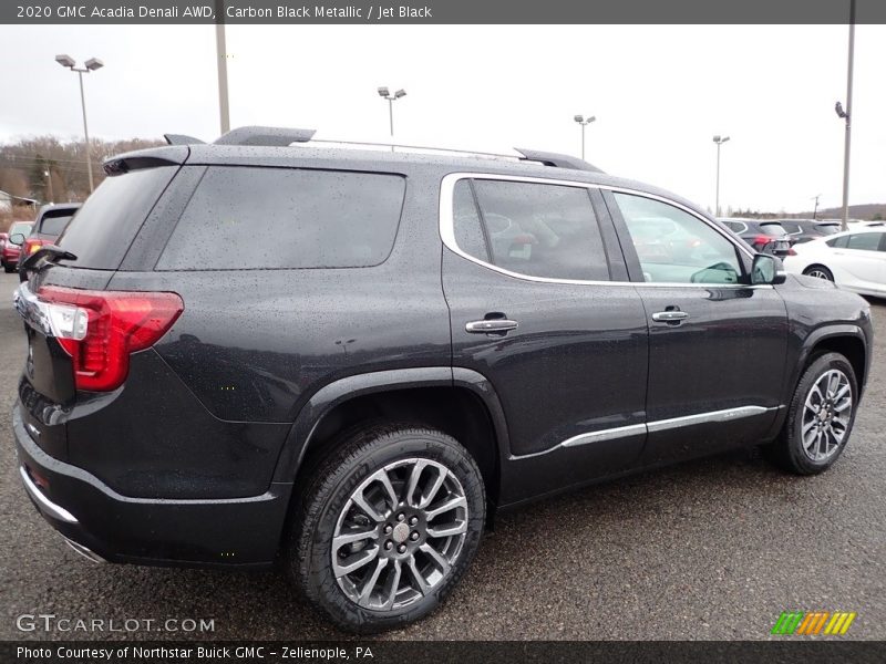 Carbon Black Metallic / Jet Black 2020 GMC Acadia Denali AWD