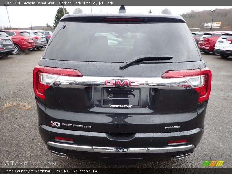 Carbon Black Metallic / Jet Black 2020 GMC Acadia Denali AWD
