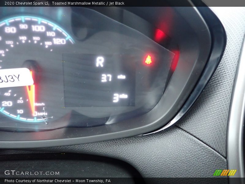 Toasted Marshmallow Metallic / Jet Black 2020 Chevrolet Spark LS