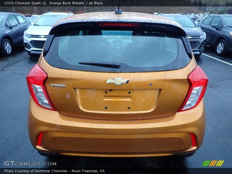 Orange Burst Metallic / Jet Black 2020 Chevrolet Spark LS