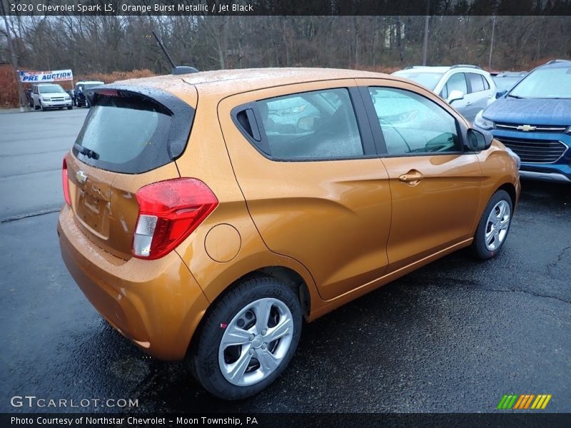 Orange Burst Metallic / Jet Black 2020 Chevrolet Spark LS