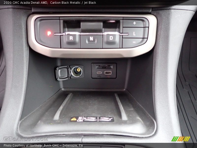 Carbon Black Metallic / Jet Black 2020 GMC Acadia Denali AWD
