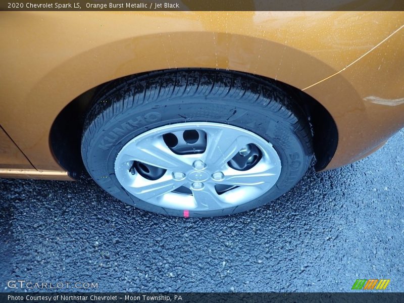 Orange Burst Metallic / Jet Black 2020 Chevrolet Spark LS