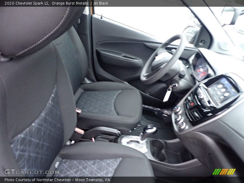 Orange Burst Metallic / Jet Black 2020 Chevrolet Spark LS