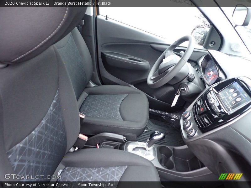 Orange Burst Metallic / Jet Black 2020 Chevrolet Spark LS