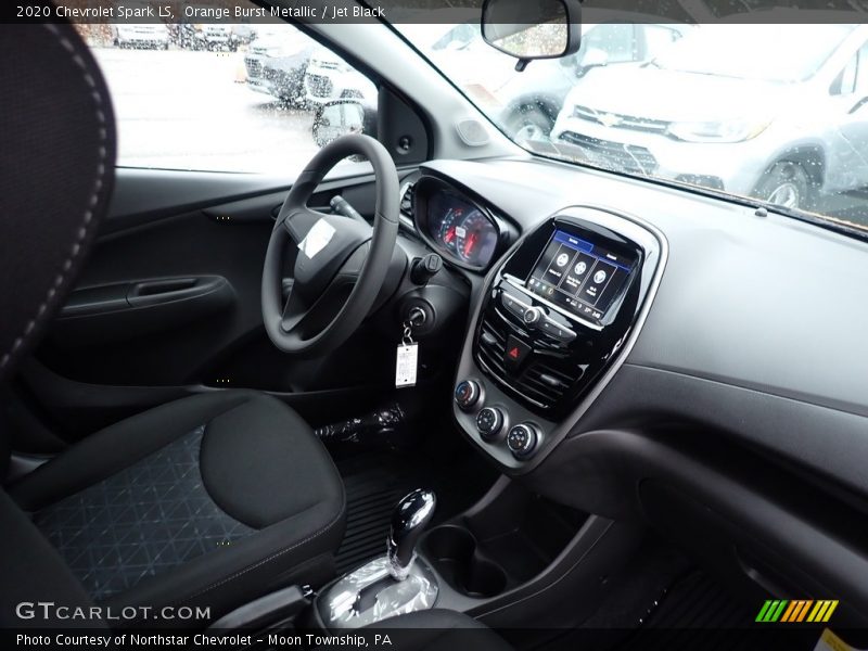 Orange Burst Metallic / Jet Black 2020 Chevrolet Spark LS