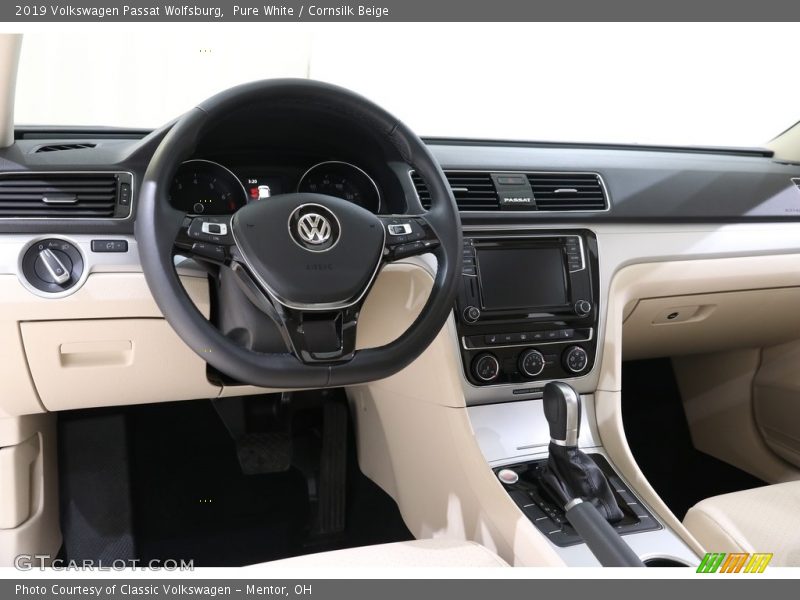 Dashboard of 2019 Passat Wolfsburg