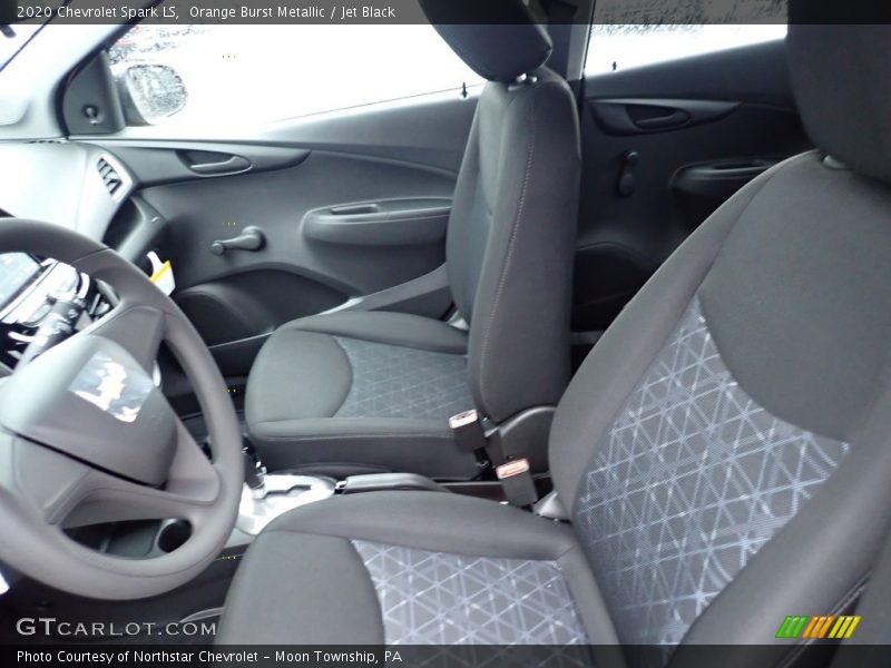 Orange Burst Metallic / Jet Black 2020 Chevrolet Spark LS