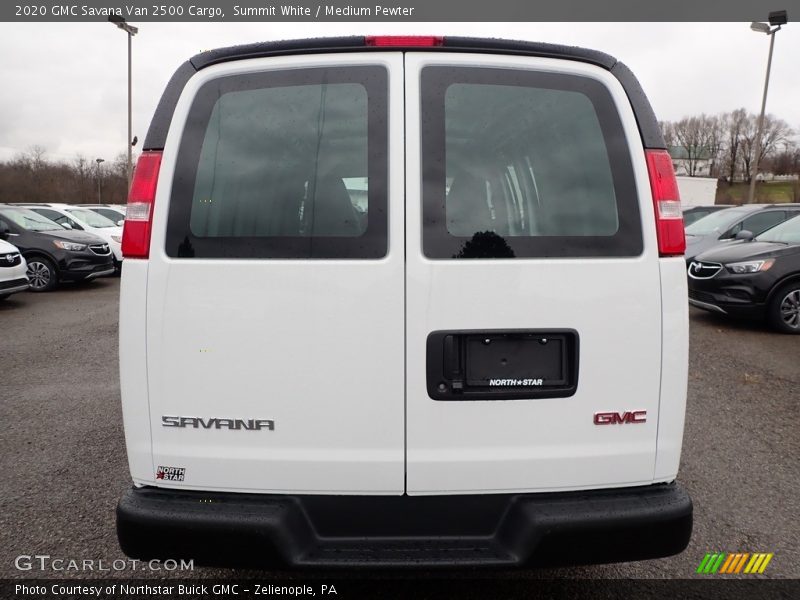 Summit White / Medium Pewter 2020 GMC Savana Van 2500 Cargo