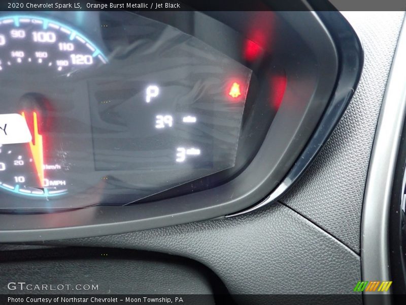 Orange Burst Metallic / Jet Black 2020 Chevrolet Spark LS