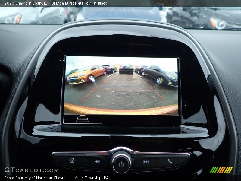 Orange Burst Metallic / Jet Black 2020 Chevrolet Spark LS