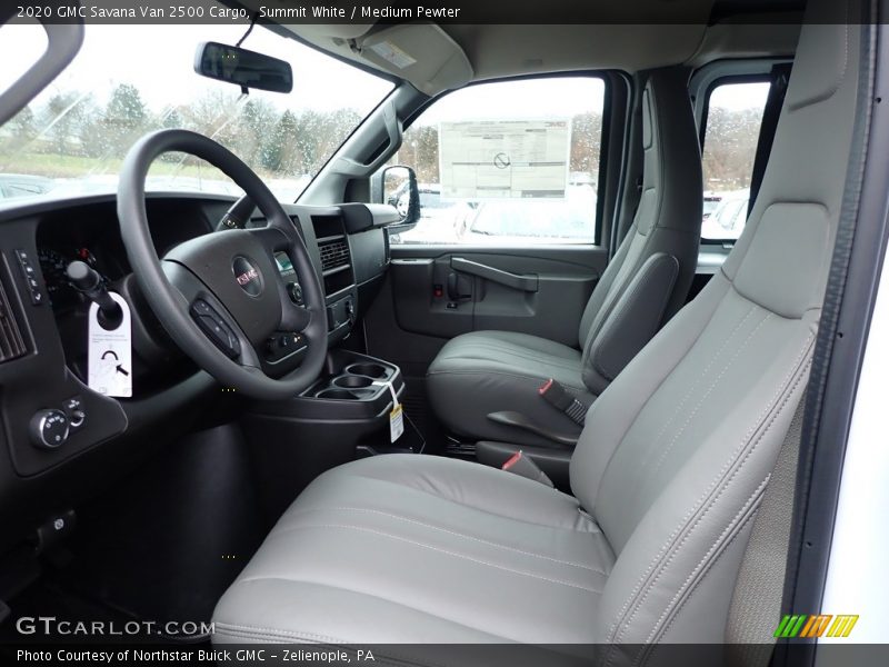 Summit White / Medium Pewter 2020 GMC Savana Van 2500 Cargo