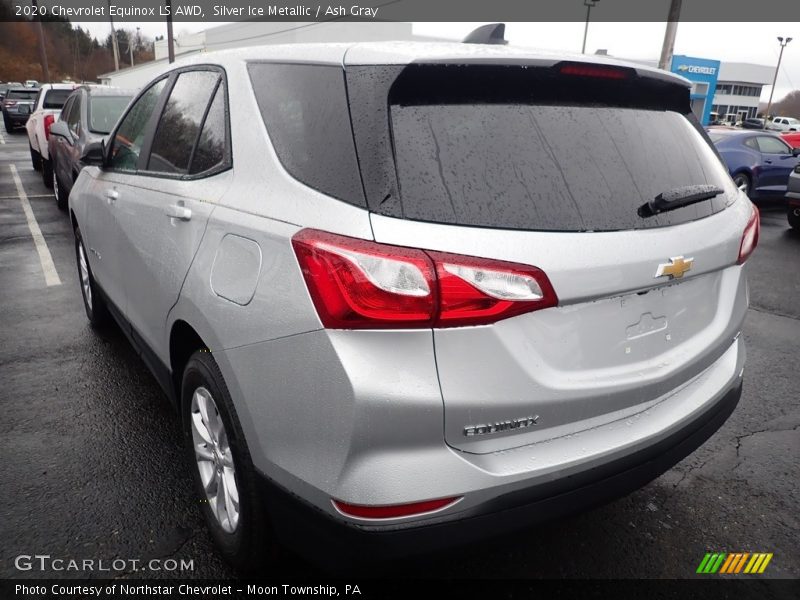 Silver Ice Metallic / Ash Gray 2020 Chevrolet Equinox LS AWD