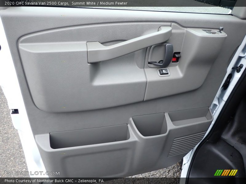 Summit White / Medium Pewter 2020 GMC Savana Van 2500 Cargo