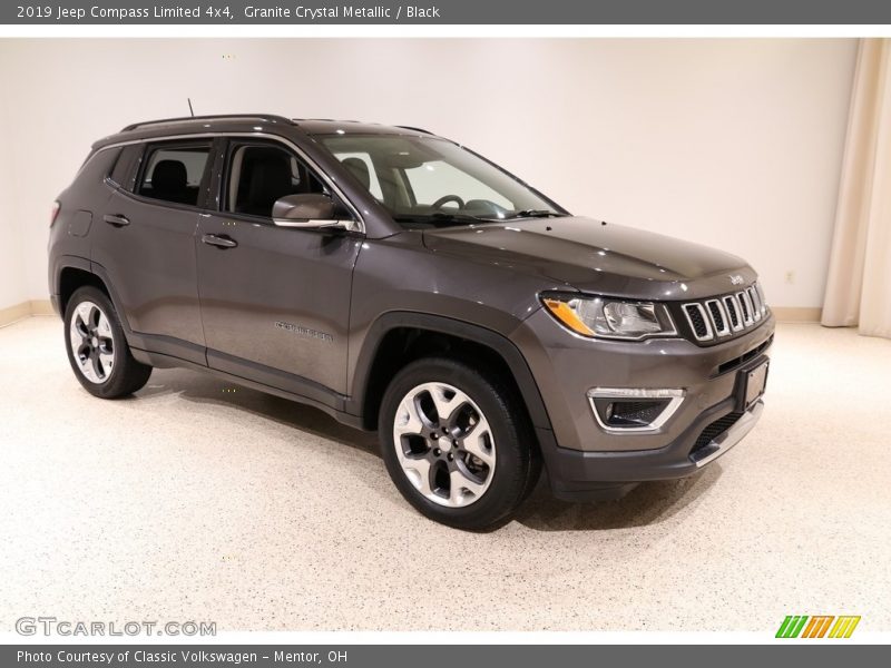 Granite Crystal Metallic / Black 2019 Jeep Compass Limited 4x4