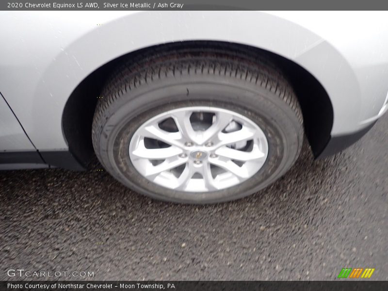 Silver Ice Metallic / Ash Gray 2020 Chevrolet Equinox LS AWD