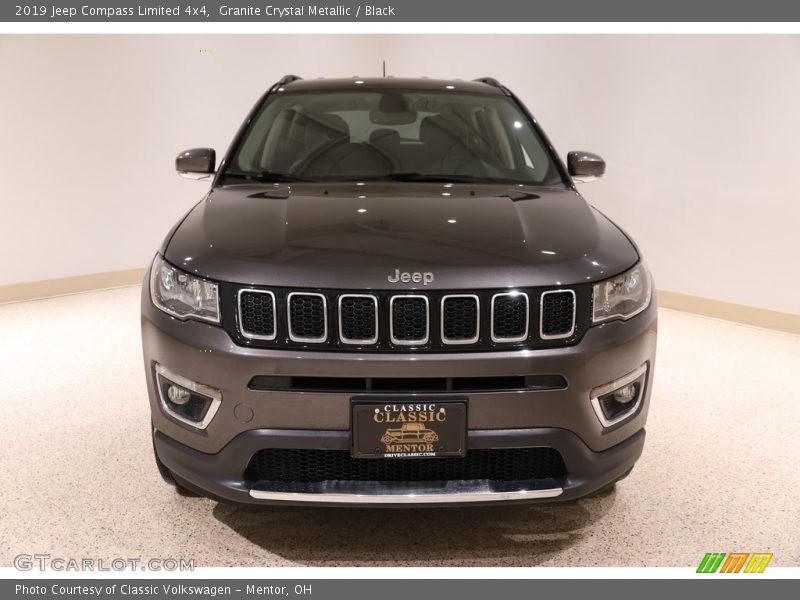 Granite Crystal Metallic / Black 2019 Jeep Compass Limited 4x4