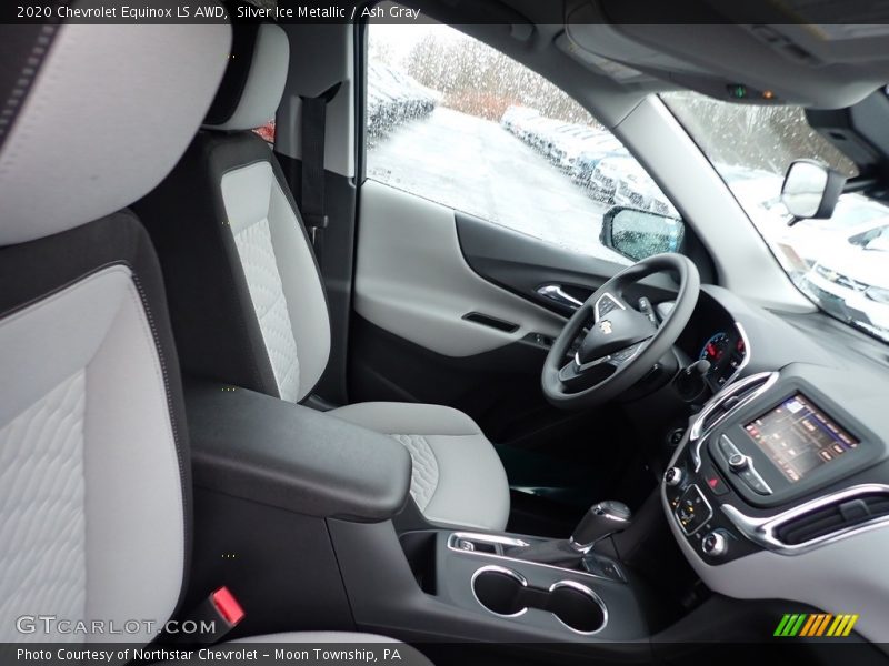 Silver Ice Metallic / Ash Gray 2020 Chevrolet Equinox LS AWD