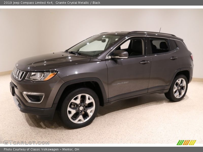 Granite Crystal Metallic / Black 2019 Jeep Compass Limited 4x4
