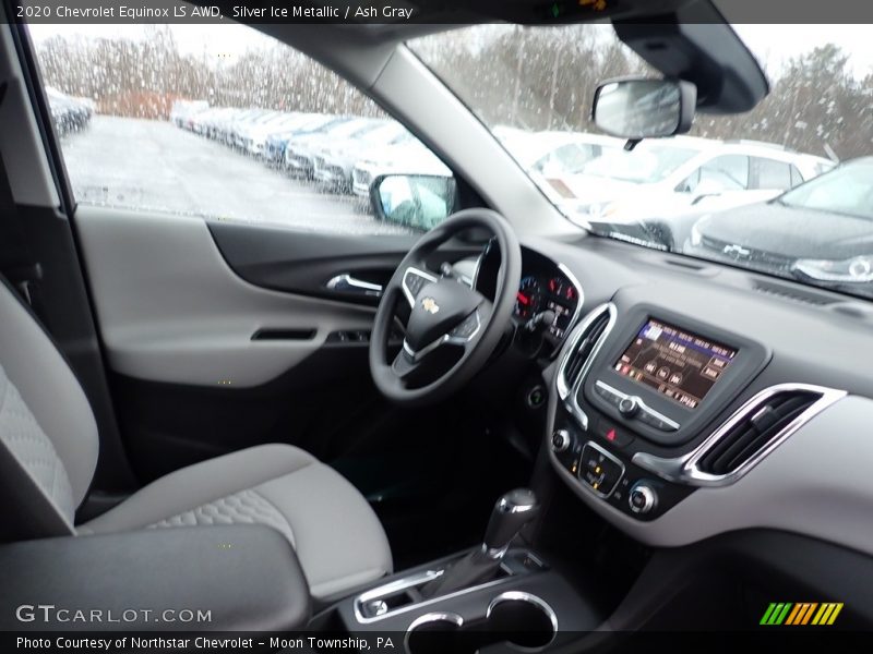 Silver Ice Metallic / Ash Gray 2020 Chevrolet Equinox LS AWD