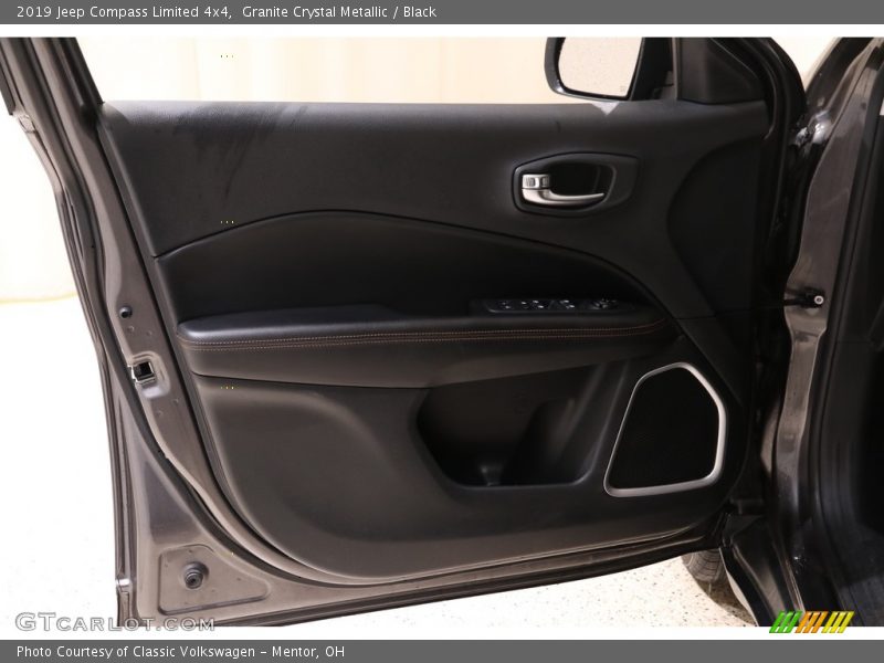 Granite Crystal Metallic / Black 2019 Jeep Compass Limited 4x4