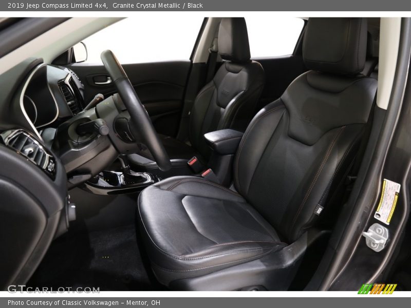 Granite Crystal Metallic / Black 2019 Jeep Compass Limited 4x4