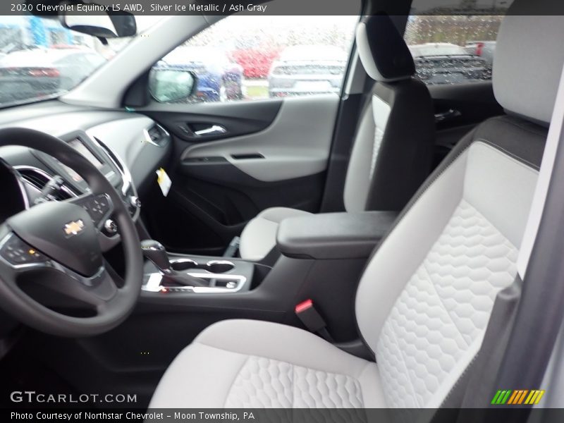Silver Ice Metallic / Ash Gray 2020 Chevrolet Equinox LS AWD