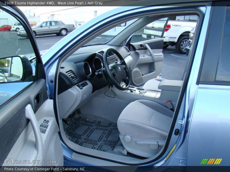 Wave Line Pearl / Ash Gray 2008 Toyota Highlander 4WD