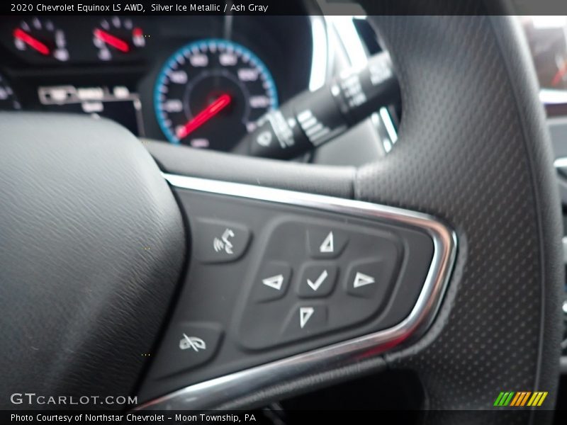 Silver Ice Metallic / Ash Gray 2020 Chevrolet Equinox LS AWD