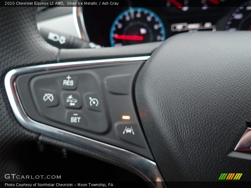 Silver Ice Metallic / Ash Gray 2020 Chevrolet Equinox LS AWD