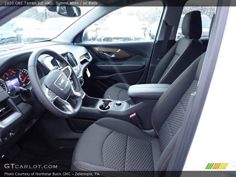 Summit White / Jet Black 2020 GMC Terrain SLE AWD