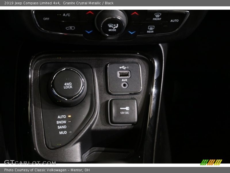 Granite Crystal Metallic / Black 2019 Jeep Compass Limited 4x4