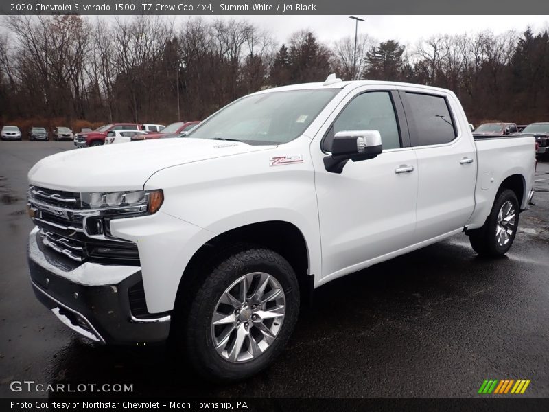 Front 3/4 View of 2020 Silverado 1500 LTZ Crew Cab 4x4