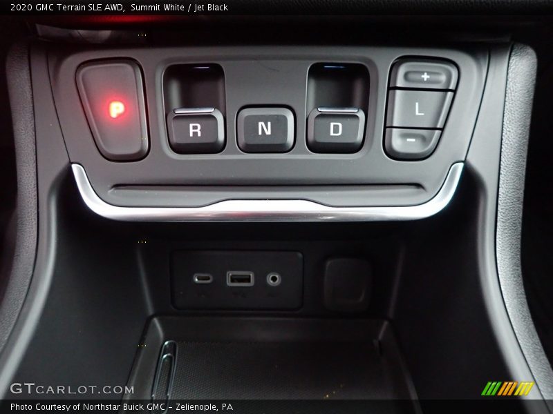 Summit White / Jet Black 2020 GMC Terrain SLE AWD