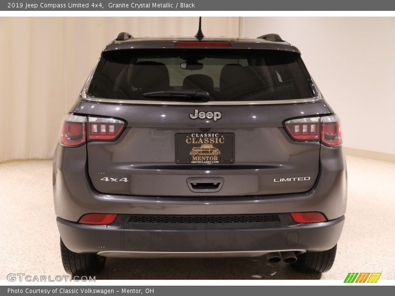 Granite Crystal Metallic / Black 2019 Jeep Compass Limited 4x4